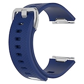baratos Pulseiras de relógio Fitbit-Pulseiras de Relógio para Fitbit Ionic Silicone Substituição Alça Macio Respirável Pulseira Esportiva Pulseira