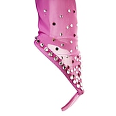 halpa Taitoluistelupuvut-Taitoluistelupuku Naisten Tyttöjen Luistimet Hameet Tumma harmaa Violetti Purppura Silmukka Spandex Erittäin elastinen Kouluts Harjoittelu Kilpailu Luisteluasu Käsintehty Klassinen Kristalli / Strassi