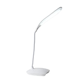 billige Skrivebordslamper-Bordlampe / Skrivebordslampe / Leselys Øyebeskyttelse / Justerbar Enkel / Moderne Moderne Innebygd Li-batteridrevet Til Soverom / Leserom / Kontor PVC Hvit