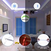 preiswerte Wasserdichte Streifenlichter-LED Lichtband LED-Streifen Lichter wasserdicht 2x5m RGB Tiktok Lichter 5050 smd 10mm Lichtsätze 300 LEDs mit 44key ir Controller 50w 12v 4a Netzteil Soft Light Strip Kit