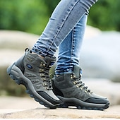 baratos Botas de caminhada-botas masculinas resistentes e respiráveis - perfeitas para aventuras ao ar livre e caminhadas em trilhas com sola antiderrapante