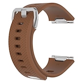 baratos Pulseiras de relógio Fitbit-Pulseiras de Relógio para Fitbit Ionic Silicone Substituição Alça Macio Respirável Pulseira Esportiva Pulseira
