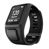 رخيصةأون عصابات الساعات الأخرى-حزام إلى TomTom Adventure Golfer 2, Runner Spark 3/2 Cardio+Music سيليكون إستبدال حزام مطاط متنفس عصابة الرياضة معصمه