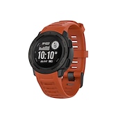 Χαμηλού Κόστους Ζώνες ρολογιών Garmin-Παρακολουθήστε το συγκρότημα για Γκάρμιν Instinct Crossover / Tide / Esports / Solar / Tactical, Instinct 2 Tactical / Surf / Solar, Instinct σιλικόνη Αντικατάσταση Λουρί Αθλητικό Μπρασελέ Περικάρπιο