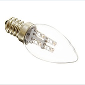 お買い得  LEDキャンドルライト-2個1wledキャンドルライト20lm e12 c354ledビーズディップled装飾ウォームホワイトホワイト110-240v