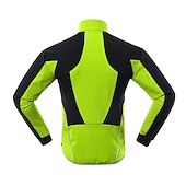 economico Giacche e gilet da uomo-Arsuxeo Per uomo Giacca da ciclismo Giacca in pile Inverno Tenere al caldo Antivento Fodera di vello Traspirante Bicicletta Giacca Giacche a vento Ciclismo da montagna Cicismo su strada Bici da città