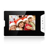 cheap Video Door Phone Systems-Wired 7 Inch Hands-free 800*480 Pixel One To Two Video Doorphone