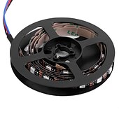お買い得  リモコンコントロール-2m 6.6ftrgbストリップライト60leds 5050 smd24keysリモートコントローラーrgbホワイトクリスマス新年バックライト防水usbパワード装飾