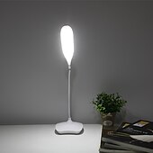 billige Skrivebordslamper-Bordlampe / Skrivebordslampe / Leselys Øyebeskyttelse / Justerbar Enkel / Moderne Moderne Innebygd Li-batteridrevet Til Soverom / Leserom / Kontor PVC Hvit