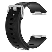 baratos Pulseiras de relógio Fitbit-Pulseiras de Relógio para Fitbit Ionic Silicone Substituição Alça Macio Respirável Pulseira Esportiva Pulseira