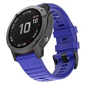 رخيصةأون عصابات ساعات Garmin-حزام إلى جارمين Fenix 7 Pro 6 5 Plus Epix Pro 47mm Approach S70 47mm S62 S60 Forerunner 955 255 945 745 Instinct 2 Marq Descent Quatix 22mm سيليكون إستبدال حزام Quick Fit 22 مللي متر عصابة الرياضة