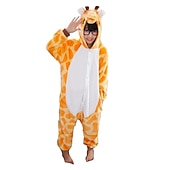 cheap Animal Costume-Kigurumi Pajamas Fancy Costume Onesie Costume Animal Cat Totoro Warm Comfy Kid's Unisex Boys and Girls Christmas Halloween Carnival Party Performance Homewear Dress Up
