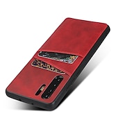 halpa Muut puhelinkotelot-puhelin Etui Käyttötarkoitus Huawei P30 P30 Pro P30 Lite P20 Pro P20 lite Mate 30 Mate 30 Pro Takakuori Nahkalaukku Korttikotelo Yhtenäinen väri PU-nahka