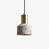 economico Luci Isola cucina-10 cm lanterna pendente design lampada a sospensione in metallo moderno 220-240v