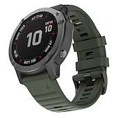 رخيصةأون عصابات ساعات Garmin-حزام إلى جارمين Fenix 7 Pro 6 5 Plus Epix Pro 47mm Approach S70 47mm S62 S60 Forerunner 955 255 945 745 Instinct 2 Marq Descent Quatix 22mm سيليكون إستبدال حزام Quick Fit 22 مللي متر عصابة الرياضة