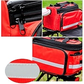 cheap Bike Bags-FJQXZ Bike Panniers Bag Bike Rack Bag Large Capacity Waterproof Adjustable Size Bike Bag Nylon Bicycle Bag Cycle Bag Cycling / Bike