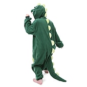 olcso Onesie jelmezek-Karnevál Kollázs Pizsama Álcázás Onesie jelmez Farsangi jelmez Dinoszaurus Onesie pizsama Kigurumi pizsama Pizsamák Vicces jelmez mert Felnőttek Férfi és női Karácsony Farsang Újév Rajzfilm