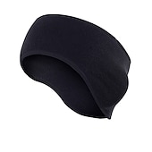 preiswerte Mützen, Hüte &amp; Visor-Schweiß Stirnband Ohrenwärmer Herren Damen Kopfbedeckung Einfarbig warm halten Windundurchlässig Atmungsaktiv für Fitness Laufen Joggen Herbst Winter Frühling Schwarz Fuchsie Grau