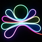 Χαμηλού Κόστους Neon LED Φώτα-Φώτα led 10m εύκαμπτες λωρίδες φωτός led 1200 led 1 σετ λευκό κόκκινο μπλε δημιουργικό φόντο τηλεόραση νέον ηλεκτροφωταύγεια σύρμα 220 v
