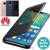 cheap Other Phone Case-Luxury Leather Flip Case For Huawei P30 P20 P10 Pro Mate 30 10 20 Pro Nova 3 3i 4 5 Pro Y6 Y7 Honor 5X 20 Smart View Phone Case