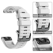 preiswerte Garmin-Uhrenarmbänder-Uhrenarmband für Garmin Fenix 7X Pro 6X 5X Plus Epix Pro 51mm Tactix 7 Amoled Instinct 2X Quatix Enduro Descent Mk2i Mk2 26mm Silikon Ersatz Gurt 26mm Sportarmband Armband