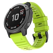 رخيصةأون عصابات ساعات Garmin-حزام إلى جارمين Fenix 7 Pro 6 5 Plus Epix Pro 47mm Approach S70 47mm S62 S60 Forerunner 955 255 945 745 Instinct 2 Marq Descent Quatix 22mm سيليكون إستبدال حزام Quick Fit 22 مللي متر عصابة الرياضة