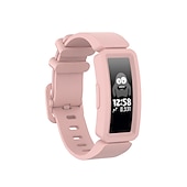 baratos Pulseiras de relógio Fitbit-Pulseira de Smartwatch Compatível com Fitbit Fitbit Inspire Inspire 2 / Inspire HR / Inspire Ace 2 Silicone Relógio inteligente Alça Elástico Ajustável Respirável Pulseira Esportiva Substituição