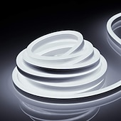 Χαμηλού Κόστους Neon LED Φώτα-Φώτα led 10m εύκαμπτες λωρίδες φωτός led 1200 led 1 σετ λευκό κόκκινο μπλε δημιουργικό φόντο τηλεόραση νέον ηλεκτροφωταύγεια σύρμα 220 v