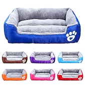 baratos Camas &amp; Cobertores para Cães-Gato Cachorro Colchão Camas Cama Cobertores Sólido Prova-de-Água Fofo Tecido Algodão para cães e gatos grandes, médios pequenos