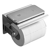 halpa Kylpyhuone tarvikesetti-monitoiminen wc-paperiteline matkapuhelimen säilytyshyllyllä ruostumatonta terästä kylpyhuoneen seinälle asennettavaan 1kpl