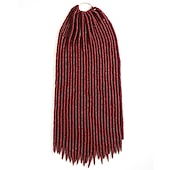 cheap Crochet Hair-Faux Locs Dreadlocks Nu Locs Box Braids Synthetic Hair Braiding Hair 24 roots / pack