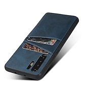 halpa Muut puhelinkotelot-puhelin Etui Käyttötarkoitus Huawei P30 P30 Pro P30 Lite P20 Pro P20 lite Mate 30 Mate 30 Pro Takakuori Nahkalaukku Korttikotelo Yhtenäinen väri PU-nahka