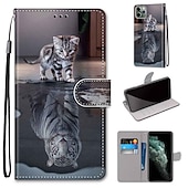 ieftine Carcase iPhone-Carcasă pentru telefon pentru iPhone 16e iPhone 16 iPhone 15 Pro Max Plus iPhone 14 13 12 11 Pro Max Mini SE X XR XS Max 8 7 Plus Carcasă portofel flip cu suport holder cartoon TPU PU piele