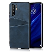 halpa Muut puhelinkotelot-puhelin Etui Käyttötarkoitus Huawei P30 P30 Pro P30 Lite P20 Pro P20 lite Mate 30 Mate 30 Pro Takakuori Nahkalaukku Korttikotelo Yhtenäinen väri PU-nahka