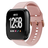 cheap Fitbit Watch Bands-Watch Band for Fitbit Versa 2 / Versa Lite / Versa SE / Versa Silicone Replacement  Strap Soft Breathable Sport Band Wristband