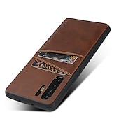 halpa Muut puhelinkotelot-puhelin Etui Käyttötarkoitus Huawei P30 P30 Pro P30 Lite P20 Pro P20 lite Mate 30 Mate 30 Pro Takakuori Nahkalaukku Korttikotelo Yhtenäinen väri PU-nahka