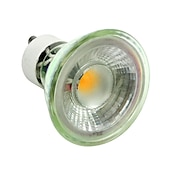 Χαμηλού Κόστους LED Σποτάκια-6pcs φωτιστικό λαμπτήρων φωτισμό led 5w cob gu10 /gu5.3(mr16) οδήγησε προβολέας 220v για λαμπτήρα σπίτι lampada γυάλινο κέλυφος