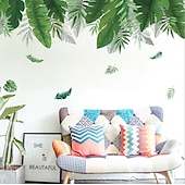 abordables Pegatinas de pared decorativas-floral&amp;amp; Plantas pegatinas de pared dormitorio, pvc prepegado decoración del hogar calcomanía de pared 60x90cm pegatinas de pared para dormitorio sala de estar