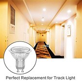 Χαμηλού Κόστους LED Σποτάκια-6pcs φωτιστικό λαμπτήρων φωτισμό led 5w cob gu10 /gu5.3(mr16) οδήγησε προβολέας 220v για λαμπτήρα σπίτι lampada γυάλινο κέλυφος