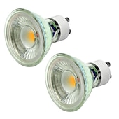 Χαμηλού Κόστους LED Σποτάκια-6pcs φωτιστικό λαμπτήρων φωτισμό led 5w cob gu10 /gu5.3(mr16) οδήγησε προβολέας 220v για λαμπτήρα σπίτι lampada γυάλινο κέλυφος