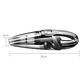 voordelige Autostofzuiger-draagbare handheld oplaadbare draadloze auto stofzuiger krachtige draadloze auto stofzuiger snel opladen voor auto thuis huisdierenhaar