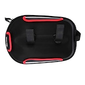 halpa Pyörälaukut-west biking® 8 l pyörän satulalaukku pyöräteline laukku metallirungolla ja sadesuojalla vedenpitävä kevyt heijastinnauha pyörälaukku kangas lycra eva polkupyörälaukku pyörälaukku pyörä polkupyörä pyöräily