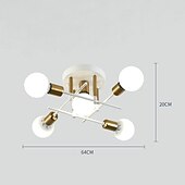 billige Taklamper-nordisk moderne minimalistisk stue soverom spisestue kontorleilighet studie hotellmodell rom dekorativ takbelysning