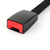 abordables Housses de siège de voiture-2 pcs Voiture Auto Ceinture De Sécurité Extender Extention Boucle Clip De Sécurité Ceinture De Sécurité Universelle Auto Modélisation Intérieur Clip De Sécurité