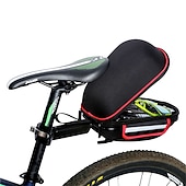 halpa Pyörälaukut-west biking® 8 l pyörän satulalaukku pyöräteline laukku metallirungolla ja sadesuojalla vedenpitävä kevyt heijastinnauha pyörälaukku kangas lycra eva polkupyörälaukku pyörälaukku pyörä polkupyörä pyöräily