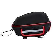 halpa Pyörälaukut-west biking® 8 l pyörän satulalaukku pyöräteline laukku metallirungolla ja sadesuojalla vedenpitävä kevyt heijastinnauha pyörälaukku kangas lycra eva polkupyörälaukku pyörälaukku pyörä polkupyörä pyöräily