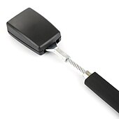 abordables Accesorios para el cinturón de seguridad-Extensor de cinturón de seguridad para coche, 2 uds., hebilla de extensión, clip de seguridad, cinturón de seguridad universal, modelado de interiores de coche