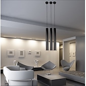 رخيصةأون أضواء الجزيرة-1-light 6 cm LED قلادة ضوء غرفة الطعام اسطوانة معدنية أخرى الحديثة المعاصرة 110-120V / 220-240V