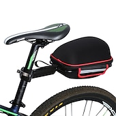 halpa Pyörälaukut-west biking® 8 l pyörän satulalaukku pyöräteline laukku metallirungolla ja sadesuojalla vedenpitävä kevyt heijastinnauha pyörälaukku kangas lycra eva polkupyörälaukku pyörälaukku pyörä polkupyörä pyöräily