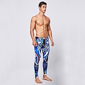 cheap Men&#039;s Active Pants-Men&#039;s Running Tights Leggings Base Layer Bottoms Yoga Sports &amp; Outdoor Athletic Spring Breathable Moisture Wicking Soft Compression Fitness Gym Workout Running Skinny Sportswear Activewear Optical